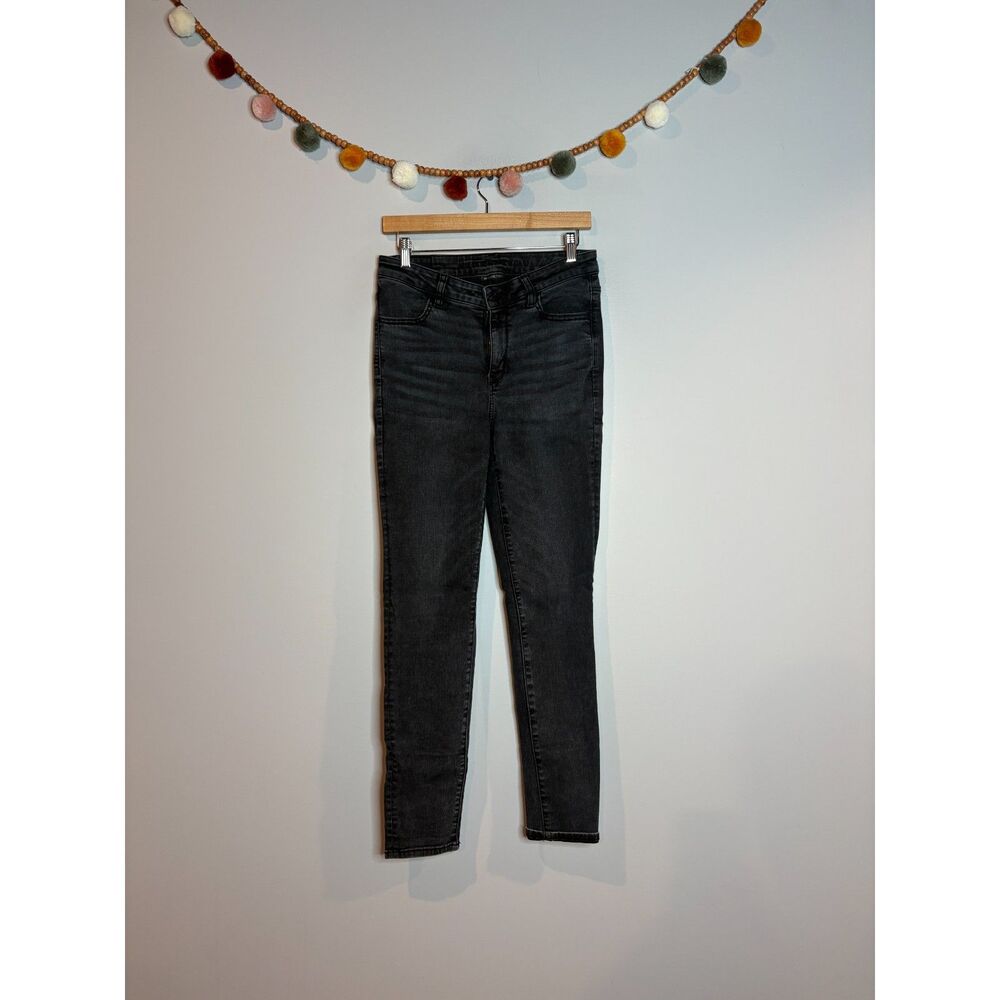 American Eagle washed black Hi-Rise Jeggings